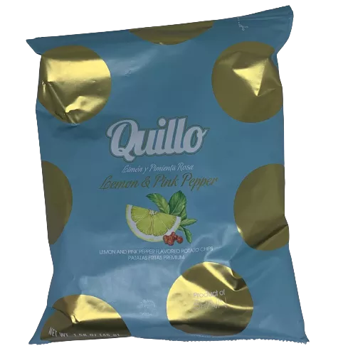 Quillo Chips - Lemon & Pink Pepper