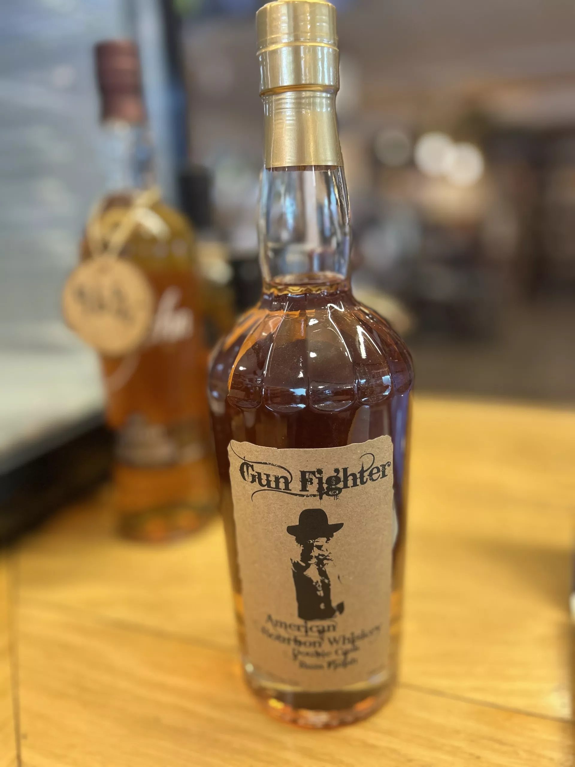 Gun Fighter American Bourbon Whiskey Double Cask Rum Finish